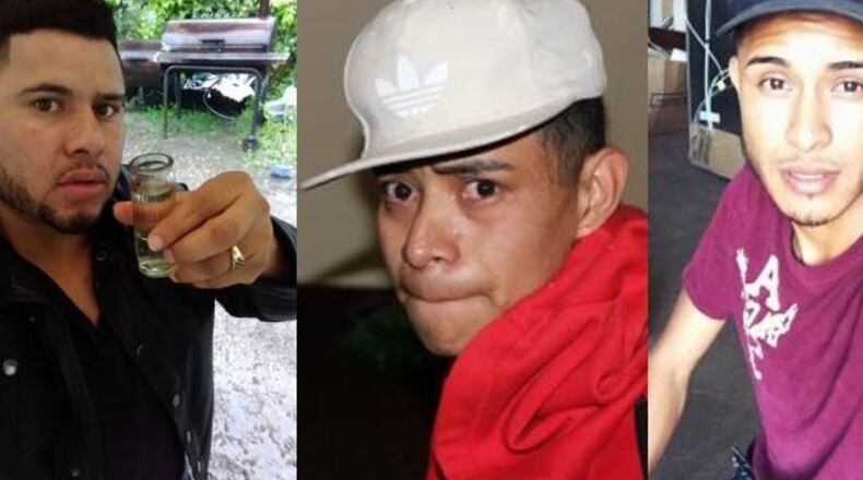 David Ramos Contreras (L), Juan Garcia, Rios Adiel (C) and Arnuflo Ramos (R)/Contributed Photos, Bowling Green Police Division