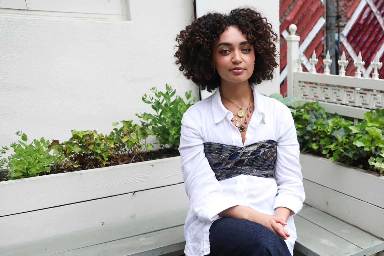 Summer Dean, 27, poses for a portrait, Friday, May 23, 2025, in New York. (AP Photo/Heather Khalifa)