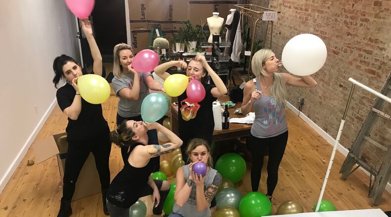 Kait Glicher and Brittany Smith will celebrate the grand opening of beck + call on April 12, 2019.