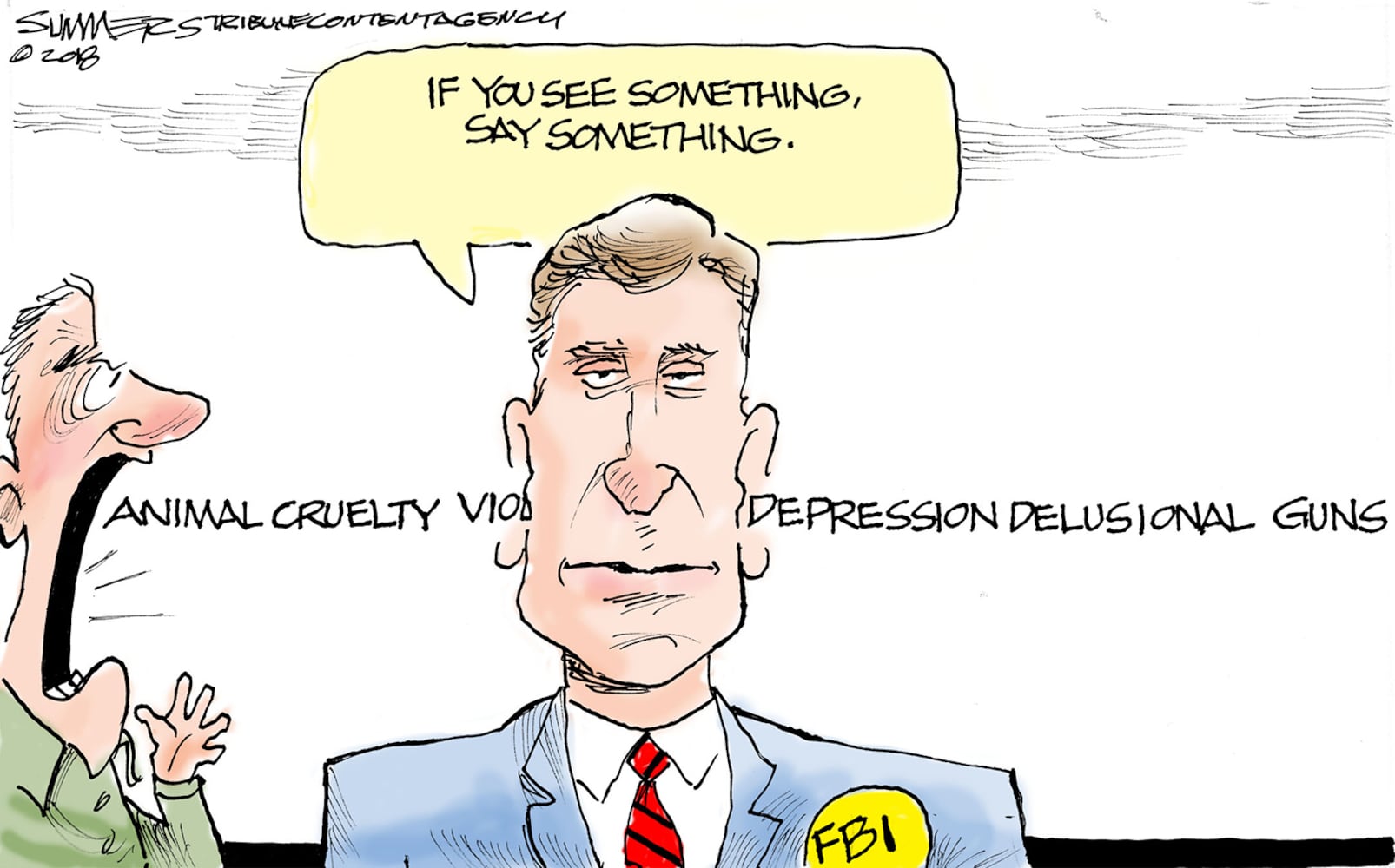 Week in cartoons: School shootings, Billy Graham and more