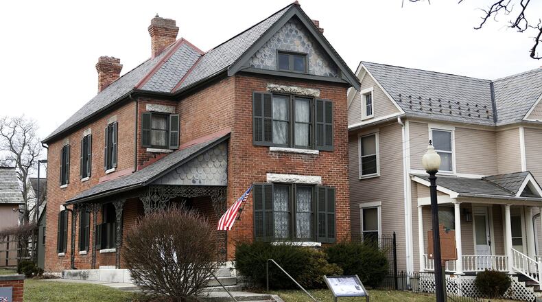 The Paul Laurence Dunbar House in Dayton is a museum to the poet. In 1936 it became the first state memorial to honor an African American. LISA POWELL / STAFF