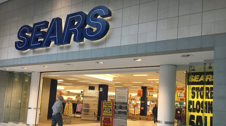 The strong economy is keeping the effects of job loss and vacant space to a minimum as the third area Sears store closes. STAFF PHOTO / HOLLY SHIVELY