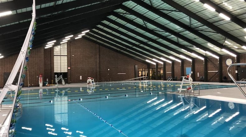 Dayton’s Dabney Pool following renovations. CONTRIBUTED