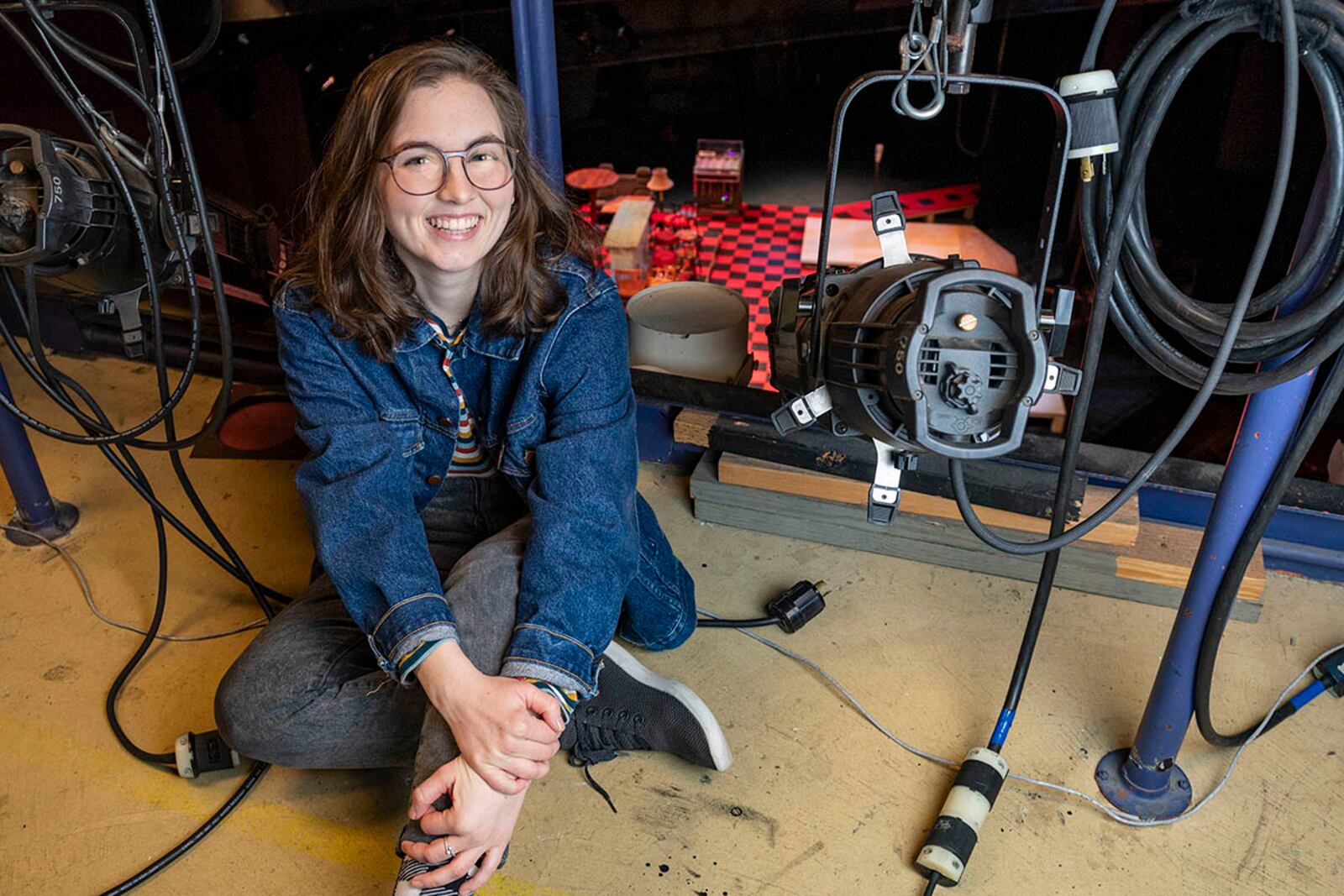 For the last three years, Anna Hunter has helped plan and produce ArtsGala, the College of Liberal Arts’ annual scholarship fundraiser for fine and performing arts students.

Photo Credit: Wright State University/Bob Mihalek