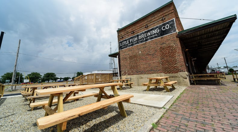 Little Fish Brewing Company is located at 116 Webster St. in Dayton. TOM GILLIAM / CONTRIBUTING PHOTOGRAPHER