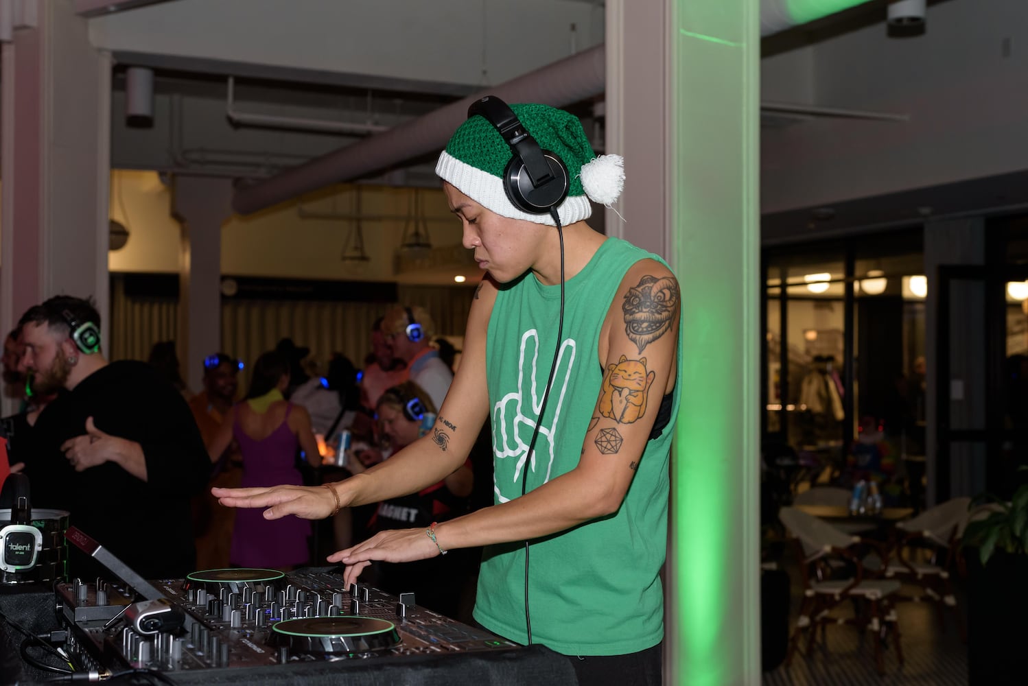 PHOTOS: Dayton’s 5th annual Spooky Silent Disco at the Dayton Arcade