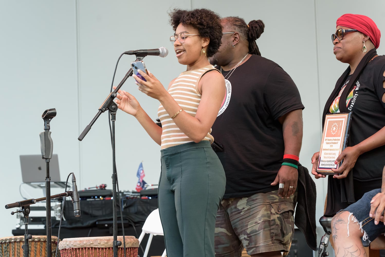 PHOTOS: Juneteenth 2025 Commemoration & Concert featuring Goapele at Levitt Pavilion