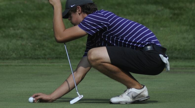 Zach Crawford of Vandalia-Butler will sign with Ohio University to play golf. MARC PENDLETON / STAFF