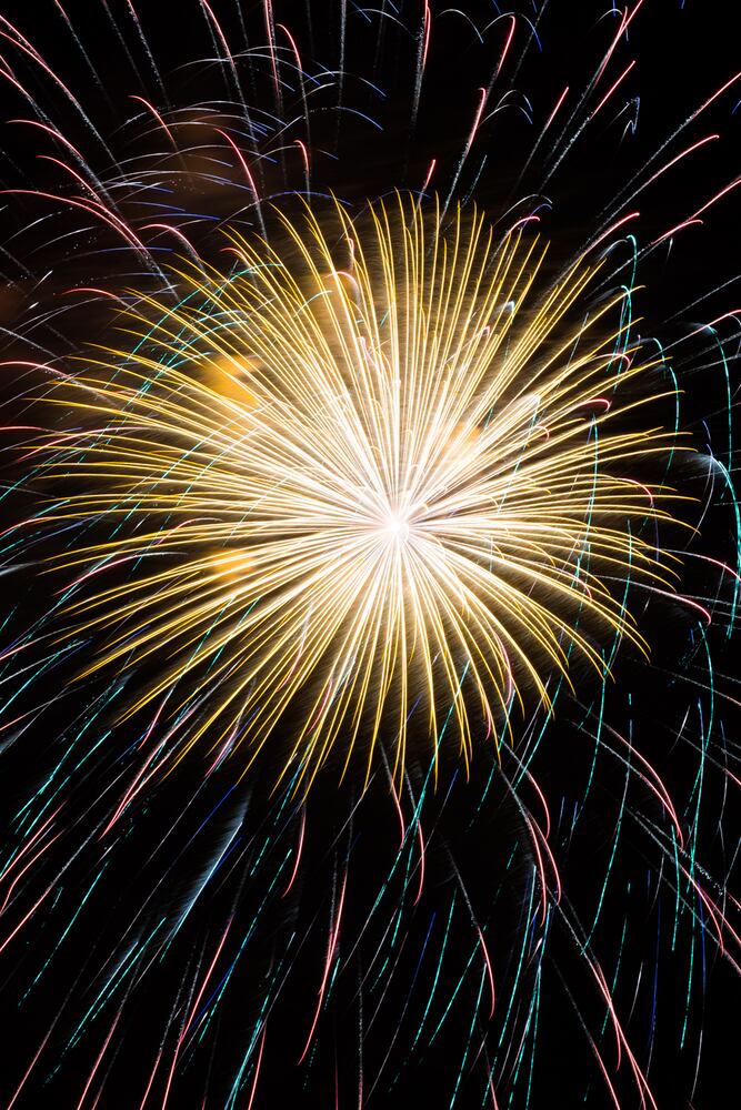 Photos of Beavercreek 4th of July fireworks 2019
