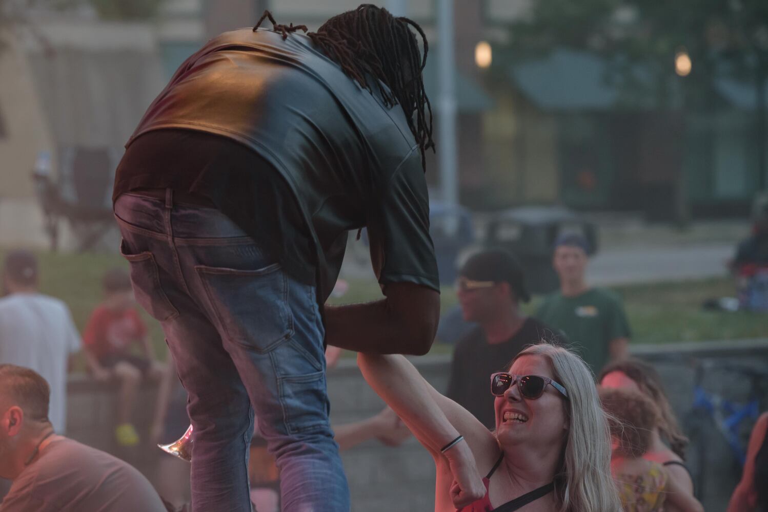 PHOTOS: Shamarr Allen with The OG Players live at Levitt Pavilion