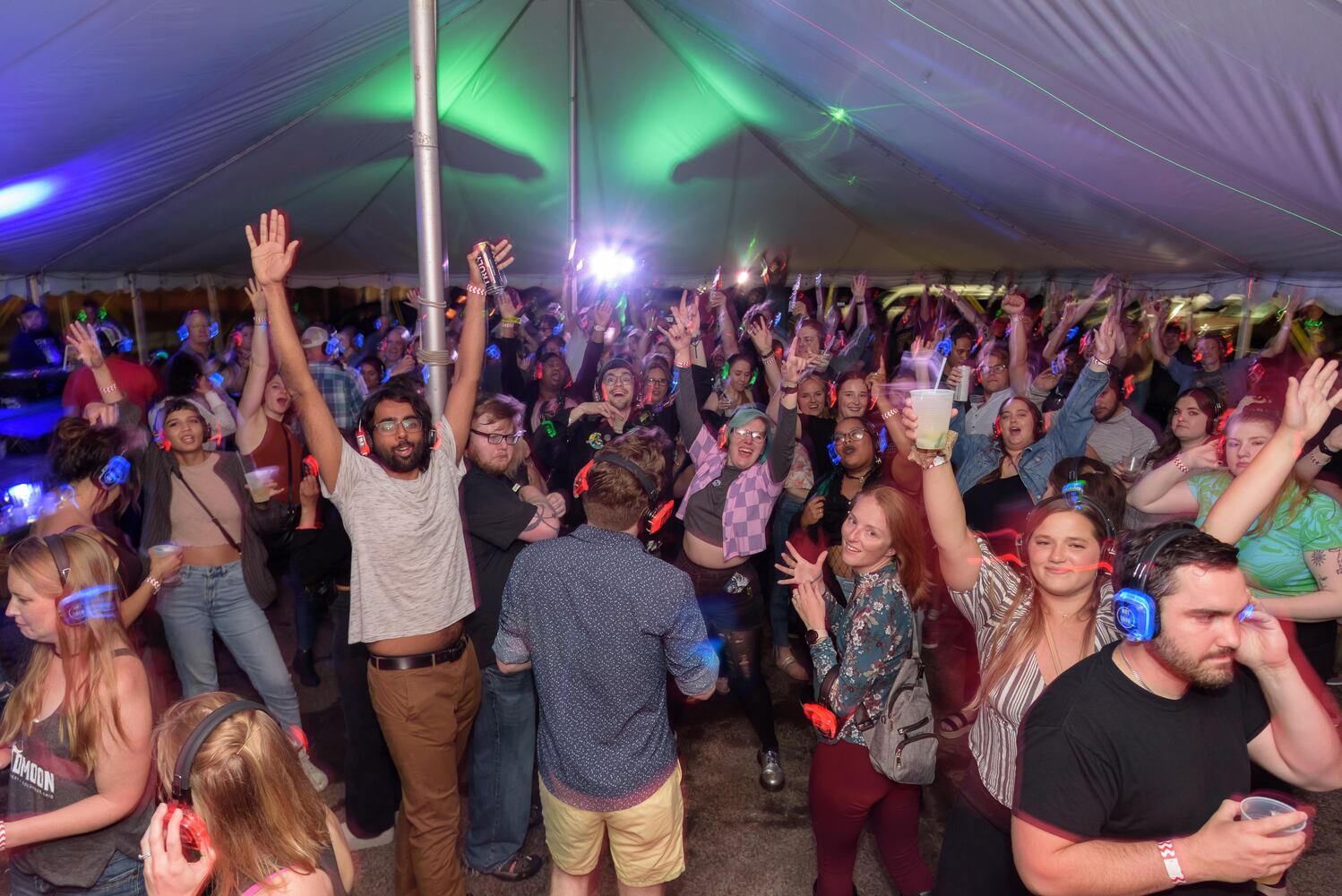 PHOTOS: Did we spot you at Dayton’s Silent Disco at Yellow Cab Tavern?