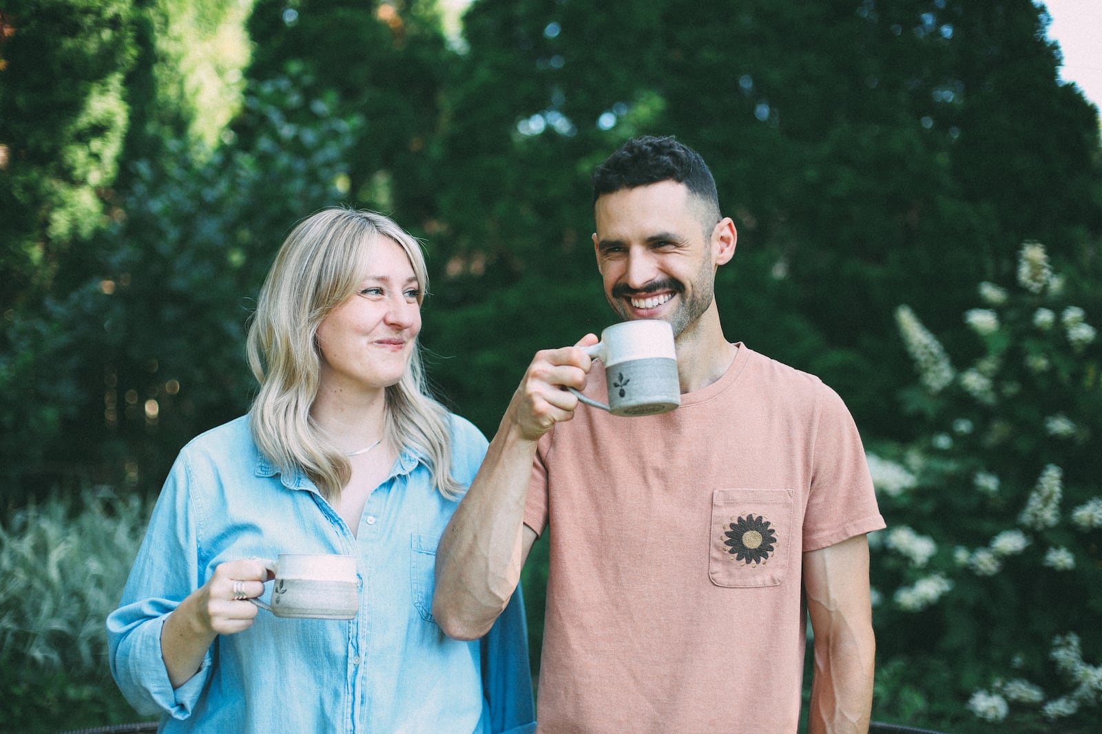 Michael and Jessica Beans, owners of Namesake Coffee. CONTRIBUTED