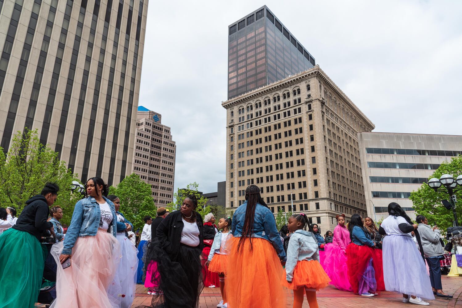 PHOTOS: Did we spot you at the 3rd Annual Women in Tulle Unity Walk in downtown Dayton?