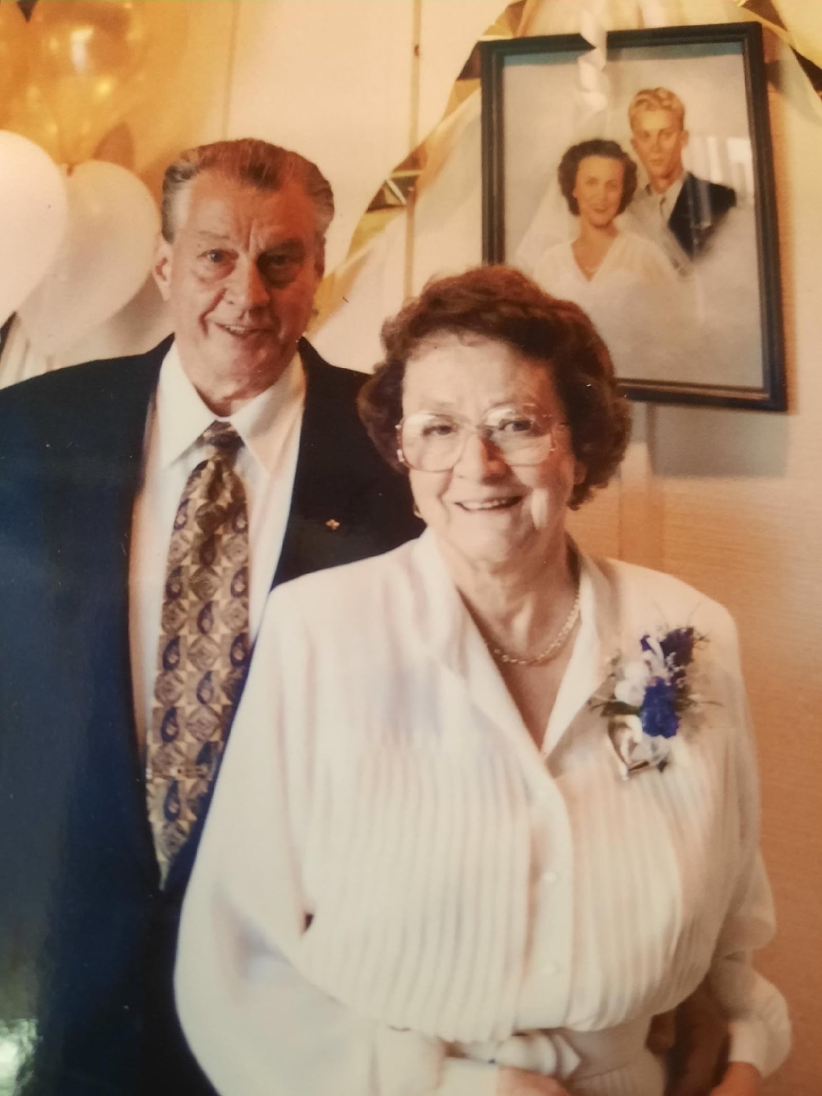 Walter and Emmy Lou Douglas were married for 72 years before he passed in 2017. PROVIDED