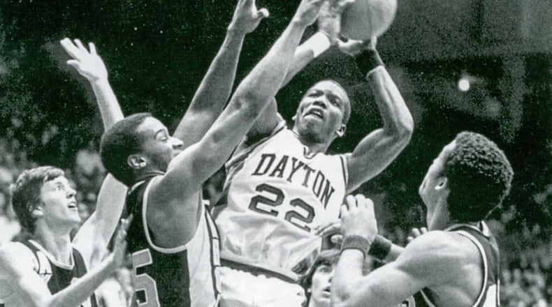 University of Dayton basketball legend Roosevelt Chapman. Chapman led the Flyers to the Elite Eight in the 1984 NCAA Tournament. FILE PHOTO 1984 Dayton NCAA Tournament.jpg