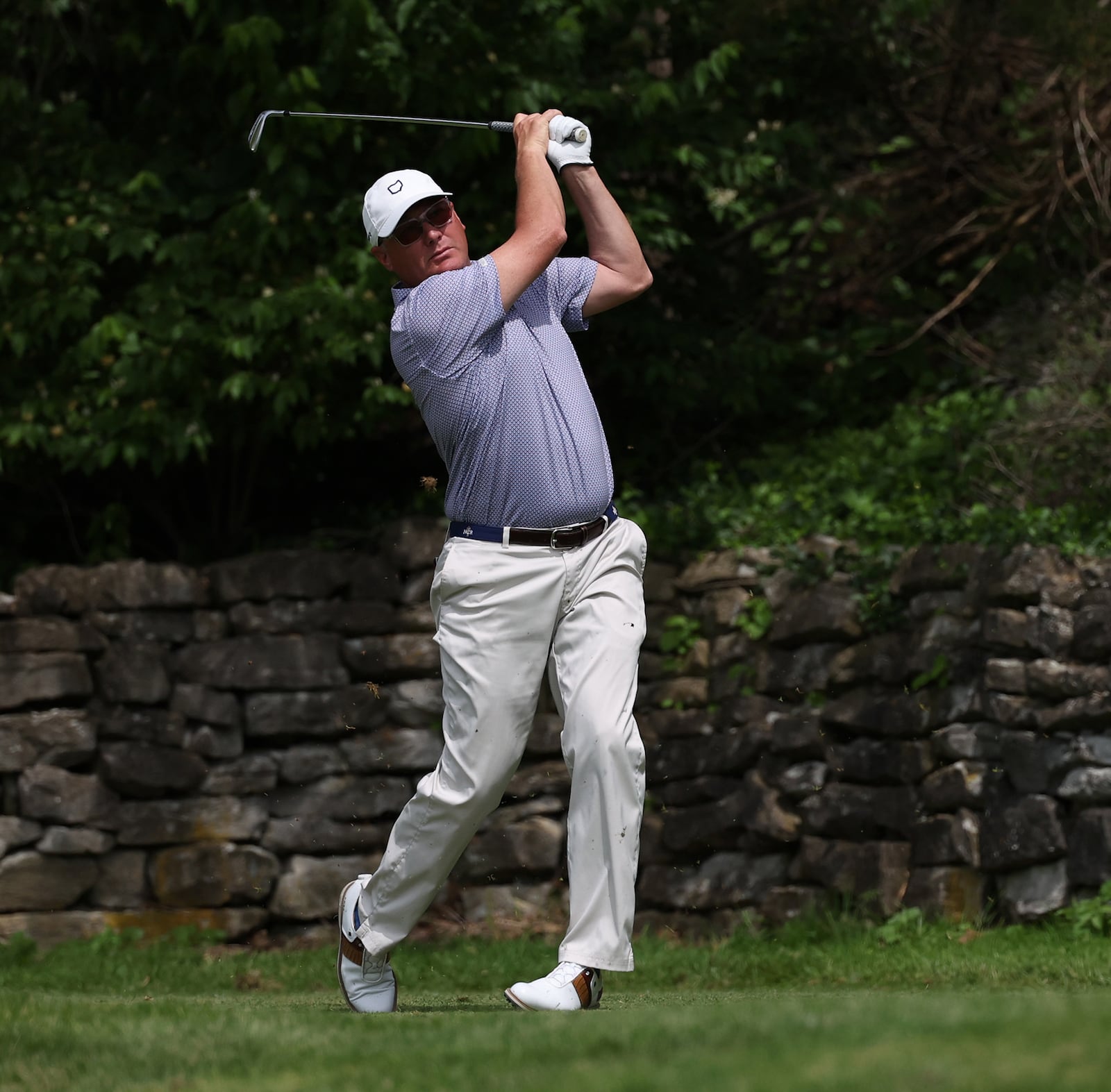 Pete Samborsky made six birdies on the back nine Monday at Piqua Country Club and shot 69 to be one of four qualifiers. MVGA / CONTRIBUTED PHOTO
