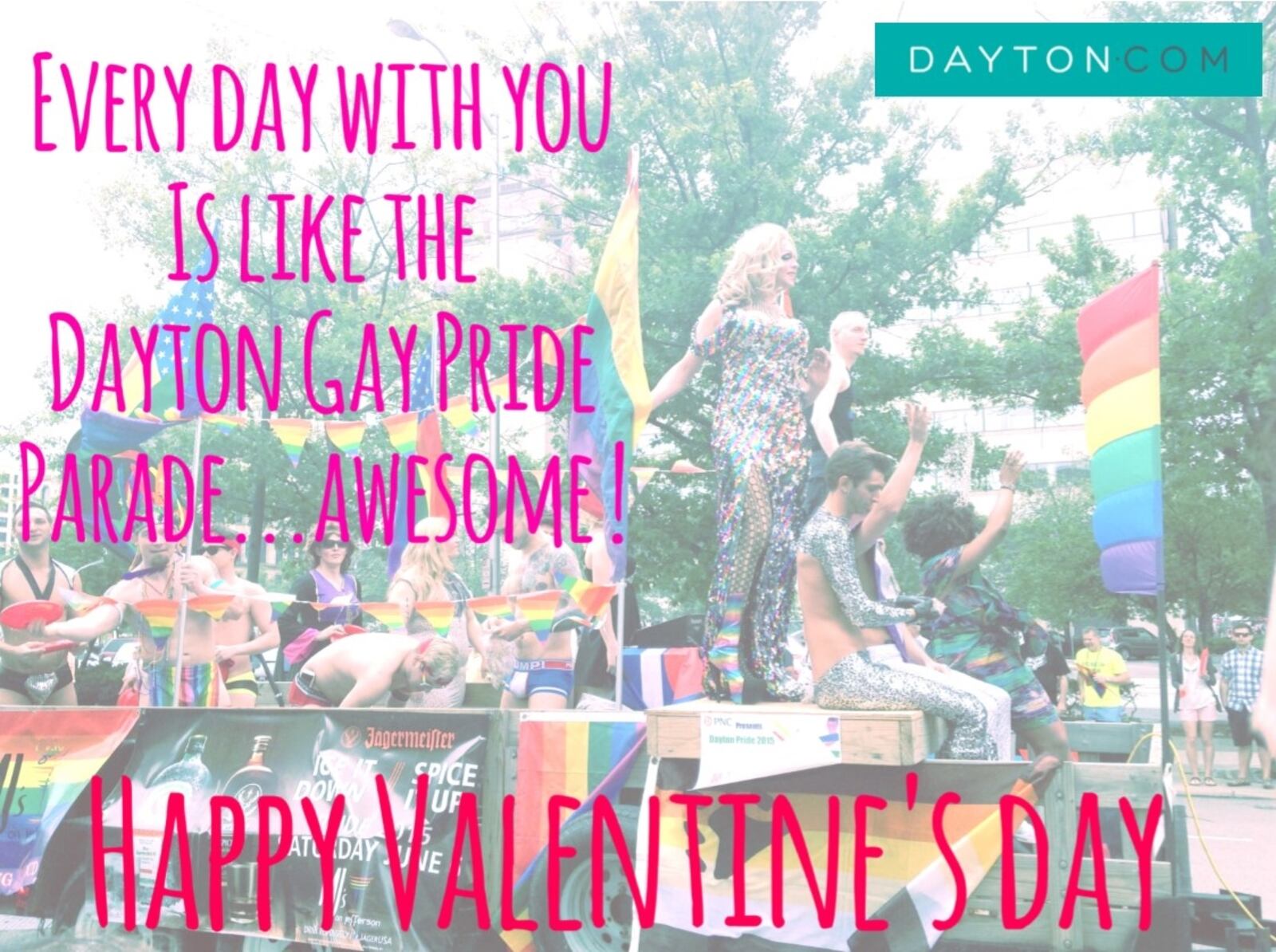 Dayton is for lovers. Here are some Dayton area themed Valentine's  memes we came up with to prove it. Illustration by Amelia Robinson.