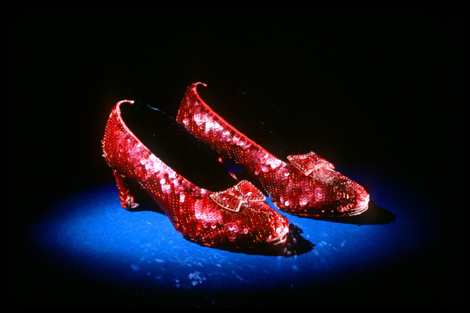 Dorothy’s Ruby Slippers at the Smithsonian Institution. Contributed photo