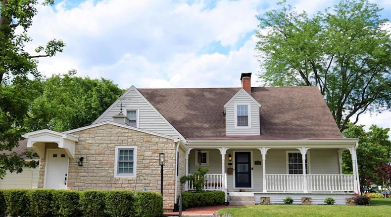 The front of the home has been completely relandscaped recently with stones and debris removed and sod added. A new stone stacked half wall has been added and the front porch is freshly painted. Contributed photo