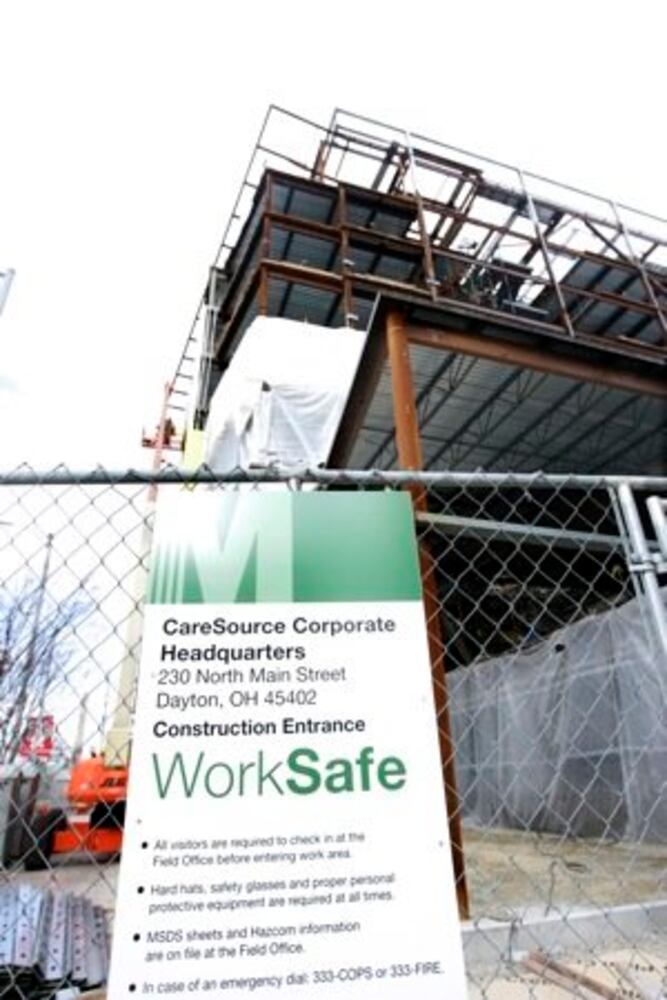 Construction continues on CareSource HQ