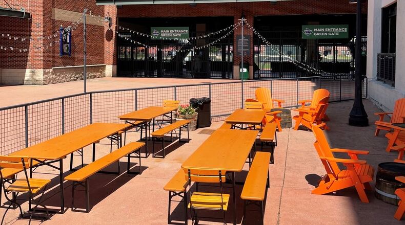 Lock 27, located at 329 East First St. in the Dayton Dragons Plaza, has officially opened its new patio to customers.