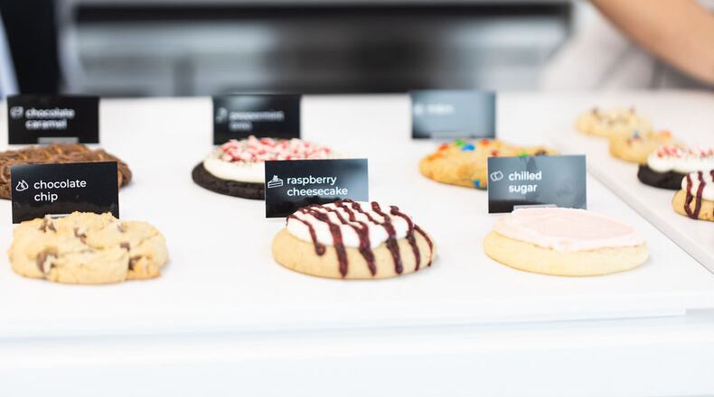 Each week, Crumbl Cookie’s menu rotates to give you 4 different specialty flavors to taste and enjoy. (Photo: Business Wire)