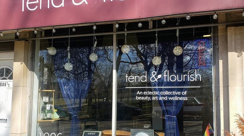 Dayton-based collective of women-owned creative businesses, tend&flourish, is set to host a virtual art opening, entitled "Meet Me Home," on Friday, May 1, from 7-10 p.m.