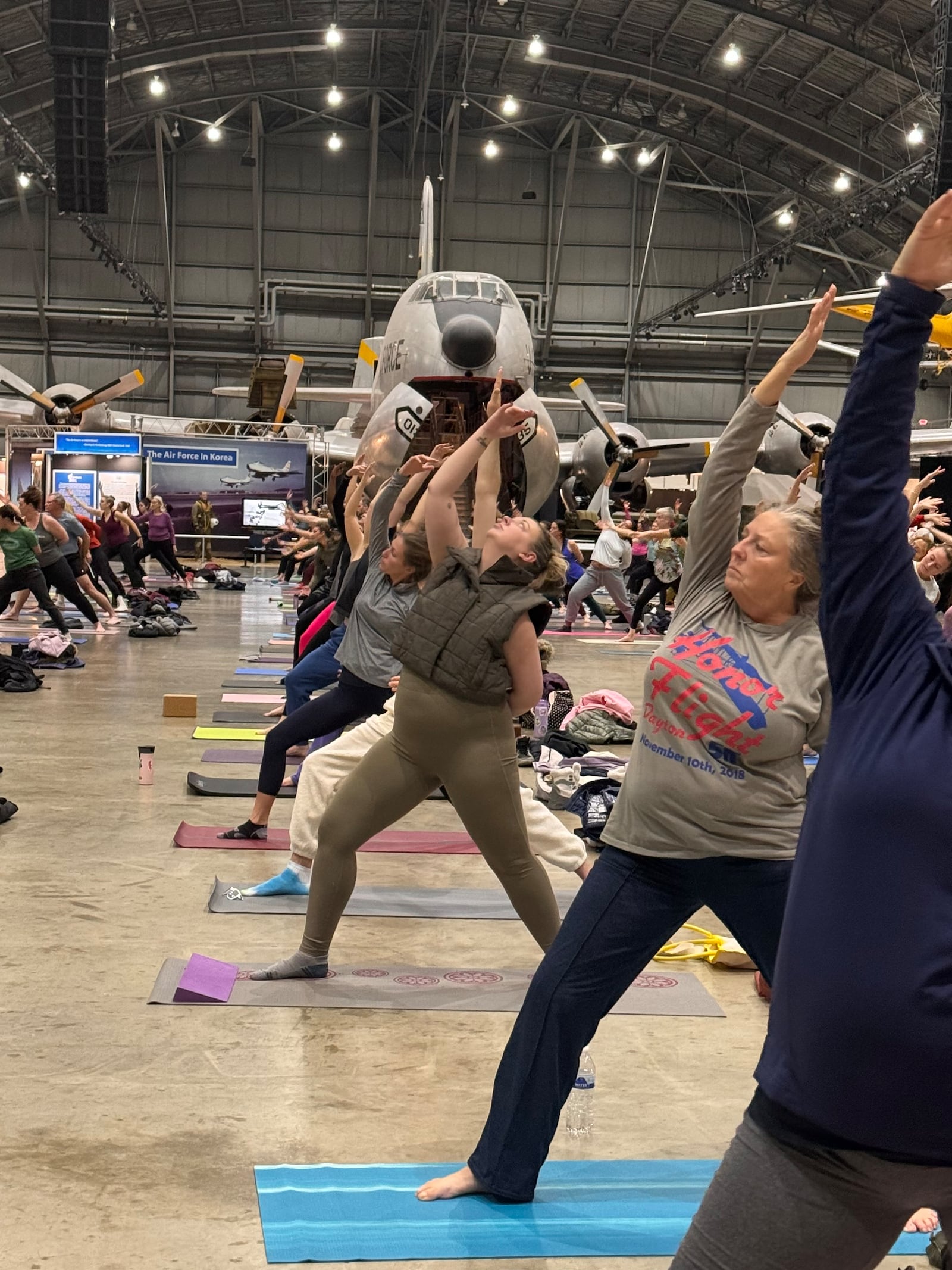The Fitness Under the Wings at the National Museum of the United States Air Force series will offer a variety of free classes throughout the year. CONTRIBUTED