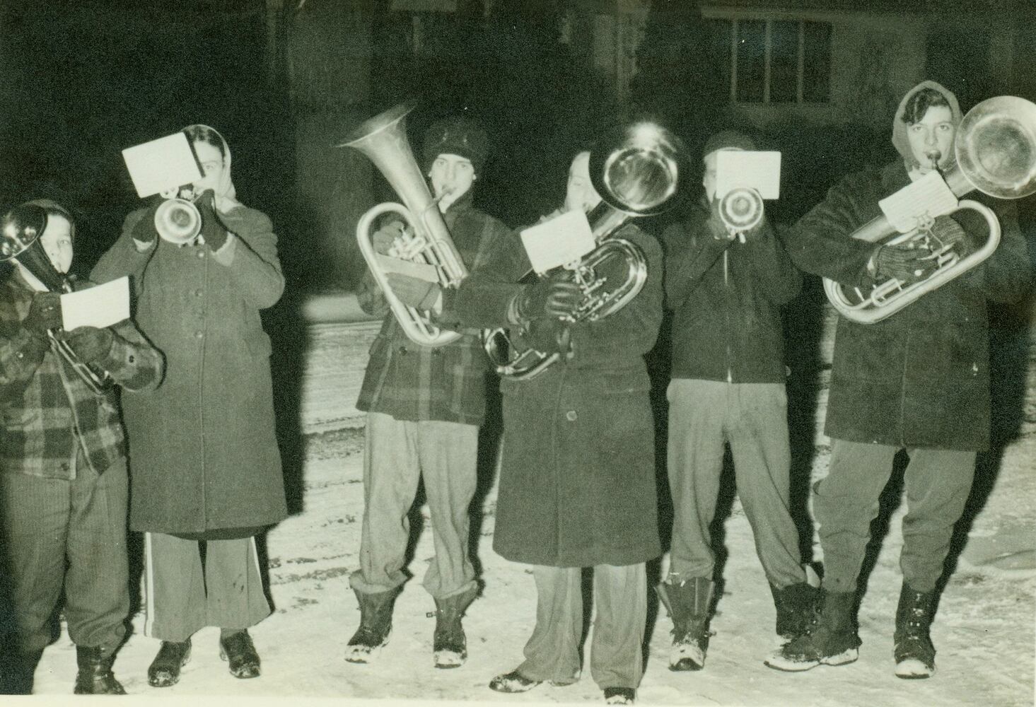 Vintage look at the holiday season