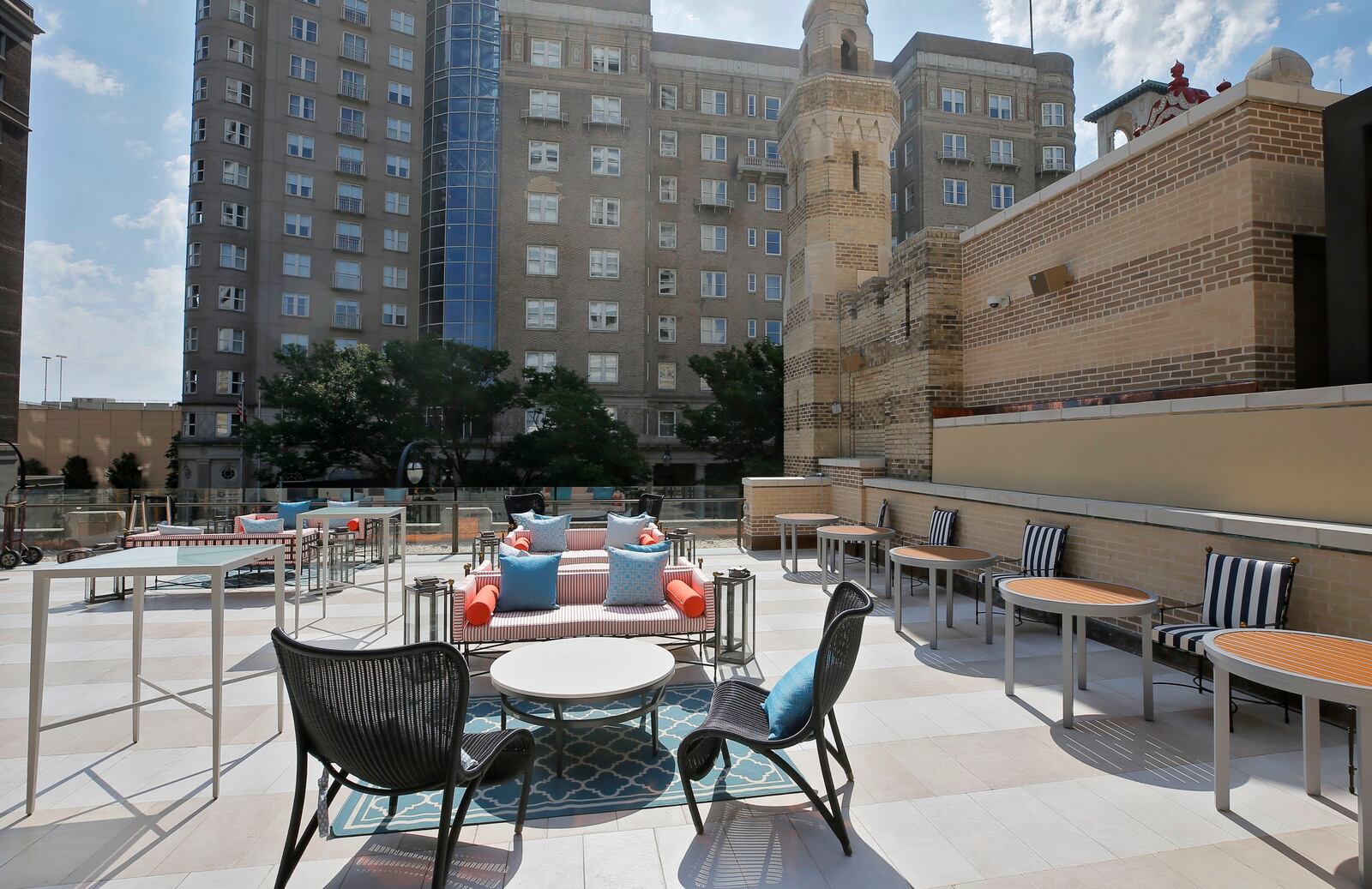 The Rooftop Terrace.  