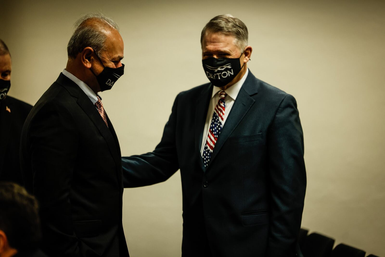 The City of Dayton Commission Chambers was filled Monday morning to welcome the new Director and Chief of Police, Kamran Afzal. The swearing in ceremony was held a 10 a.m. and Chief Afzal's family attended. JIM NOELKER/STAFF