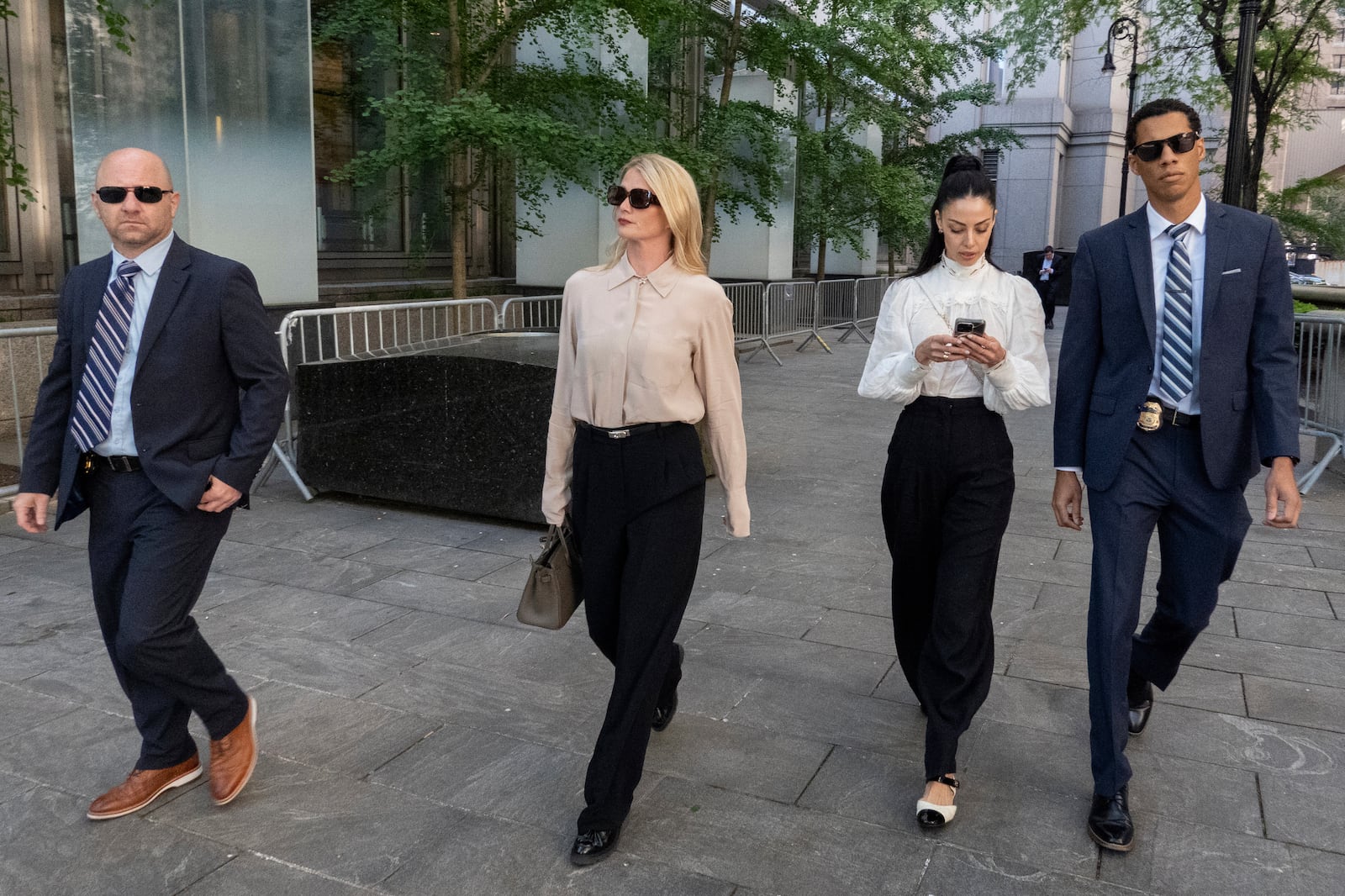 Witness Kerry Morgan arrives at Federal Court for the Sean "Diddy" Combs trial on Monday, May 19, 2025, in New York. (AP Photo/Ted Shaffrey)