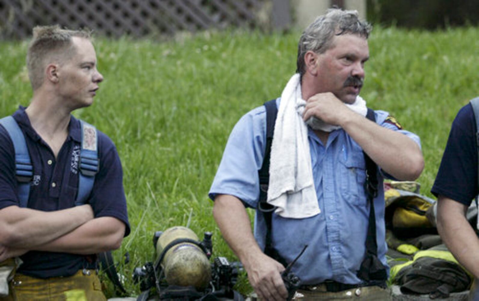 Fire at multi-family home