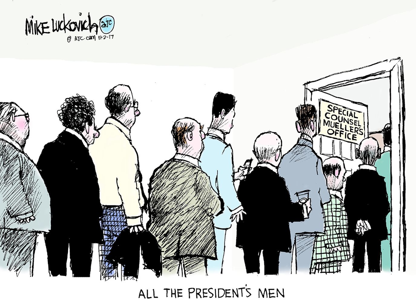 Week in cartoons: Guns, Russia, Trump and more