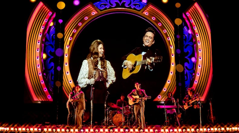 “Johnny Cash: The Official Concert Experience,” presented by Dayton Live at the Schuster Center in Dayton on Saturday, Feb. 24, features a band and singers providing live musical accompaniment for the legendary country artist’s original vocals while television footage from “The Johnny Cash Show” is projected on a large screen.