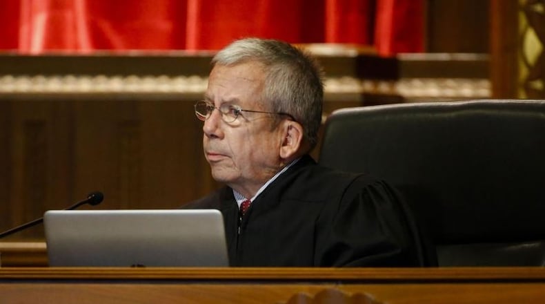 Ohio Supreme Court Justice William M. O Neill. JOSHUA A. BICKEL/THE COLUMBUS DISPATCH