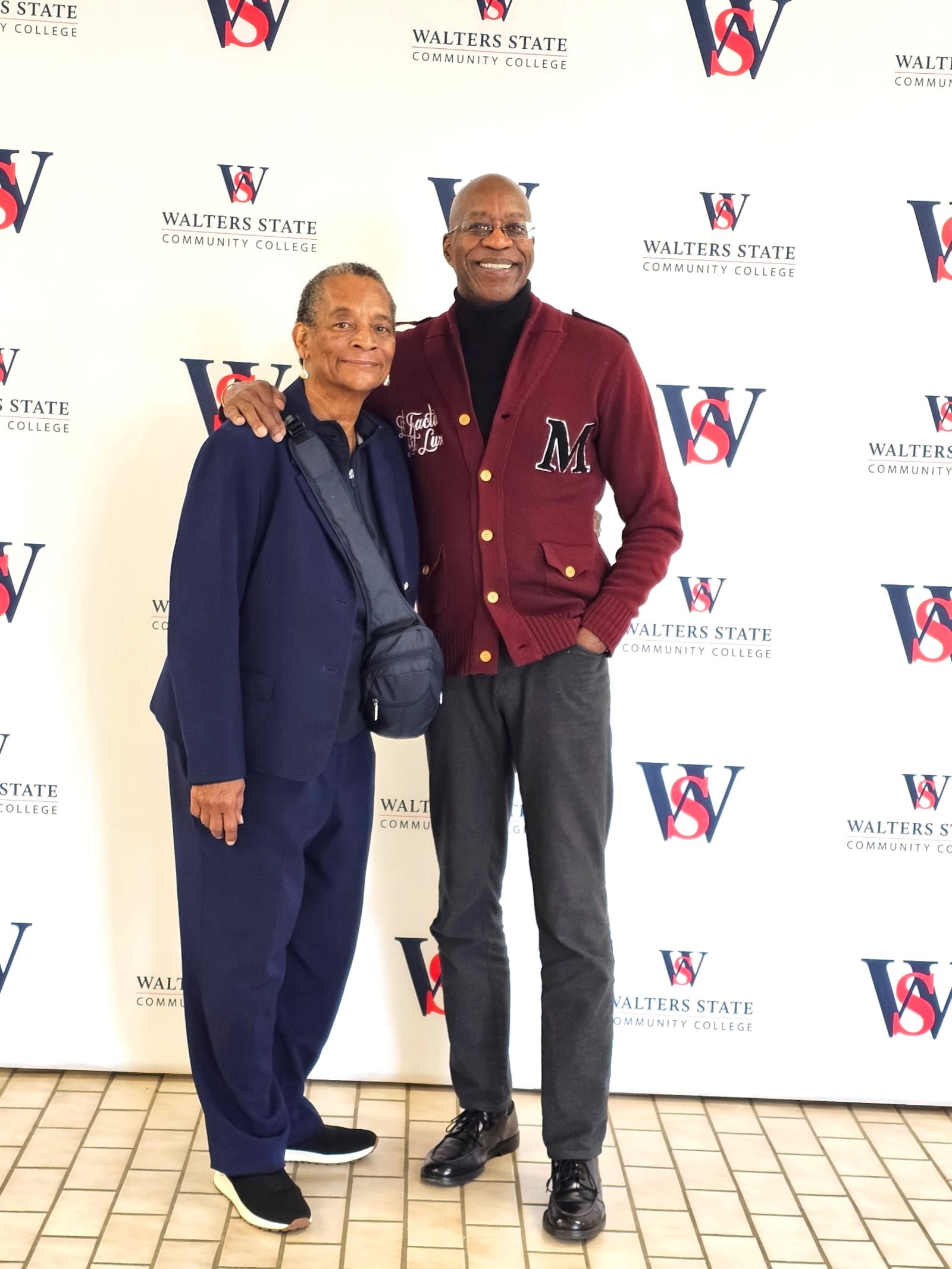 Two Dayton legends: Dr. Alpha Alexander and Edwin Moses. CONTRIBUTED PHOTO