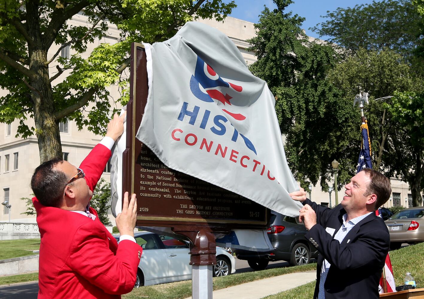 PHOTOS: Ohio historical marker unveiled at Dayton Art Institute