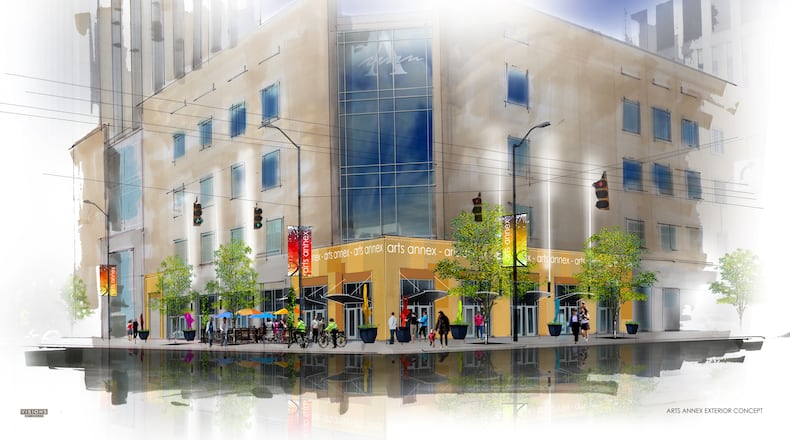 Victoria Theatre Association is planning a new venue near Second and Ludlow in downtown Dayton. CONTRIBUTED