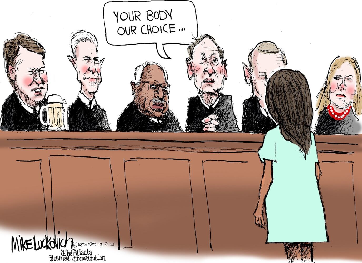 WEEK IN CARTOONS: Omicron, abortion laws and more