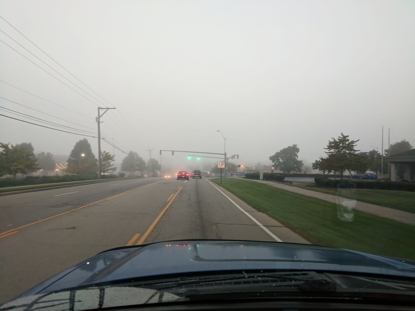 Fog in the Miami Valley on Tuesday, Oct. 10, 2017