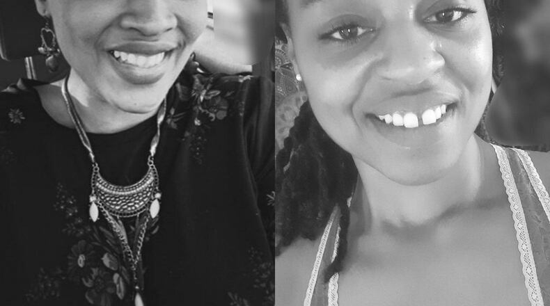 Asia Gibbs (left) is  executive director of SOLUTION MOVEMENT. A Dayton native, a wife and mother of five. Her full-time community support is as a Spiritual Counselor, Alchemist, and Herbalist. Jo Terrell (right) contributed