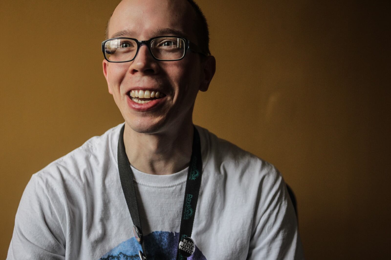Josh Egeland is the liaison of David’s Place, a drop in shelter and outreach program for LGBT young adults. The new space will be in the Daybreak building.