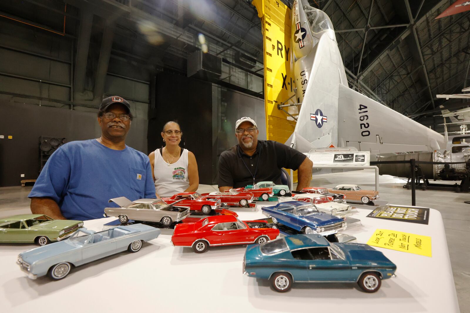 The National Museum of the U.S. Air Force hosted the Wings, Rails & Wheels Model Expo on August 12, 2023.  More than 100 participants displayed hundreds of model aircraft, cars and trains throughout the day. (U.S. Air Force photo by Ty Greenlees)