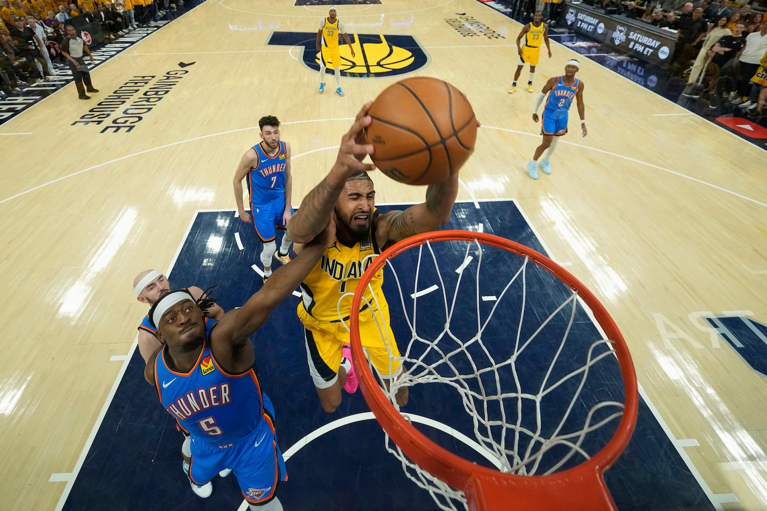 NBA Finals Thunder Pacers Basketball