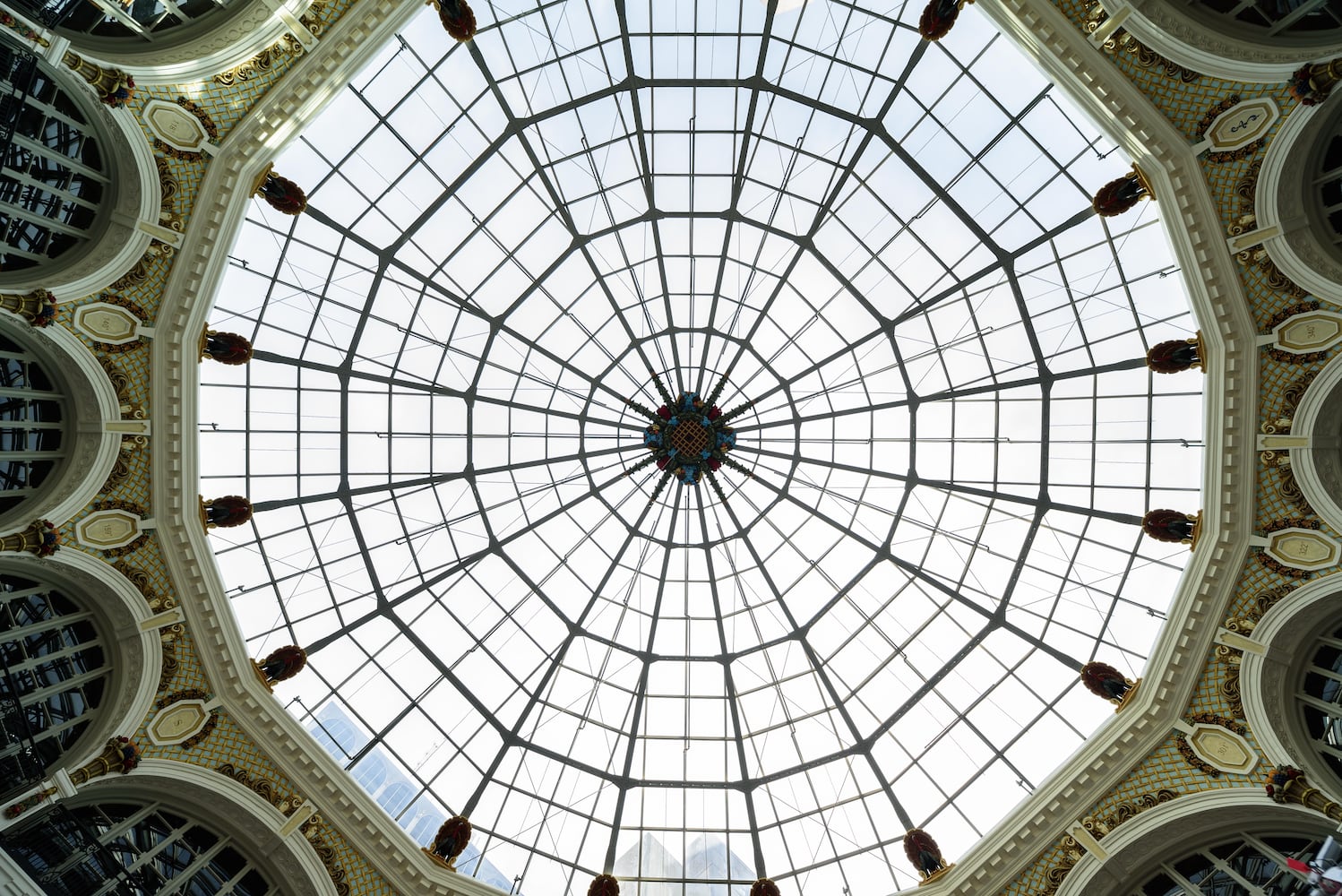 Dayton Arcade construction October 2020