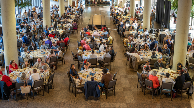 The annual We the Fathers of Montgomery County banquet celebrates formerly incarcerated men who are reconnecting with their families and being active parents. CONTRIBUTED PHOTO