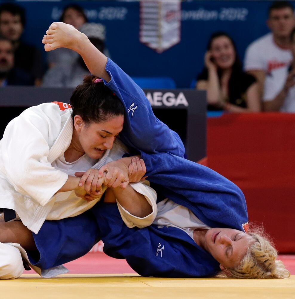 Kayla Harrison in the Olympics