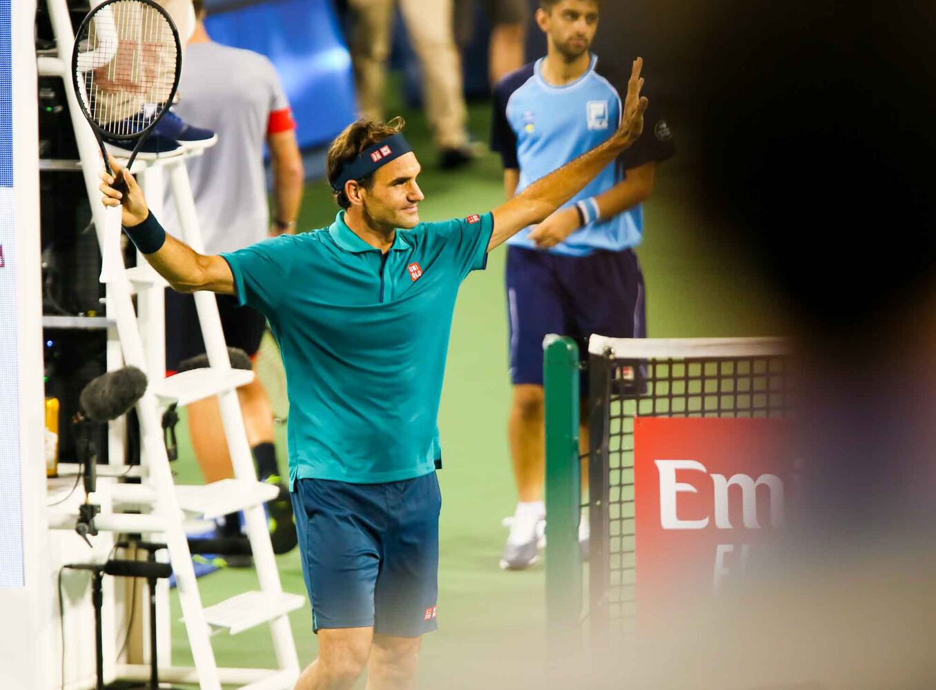 PHOTOS Roger Federer continues winning ways in Cincy