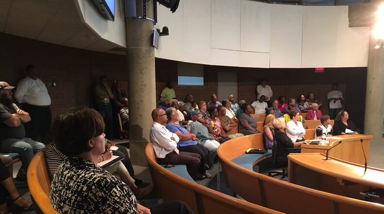 About 40 residents attended a recent Middletown City Council meeting who were concerned about housing issues being raised by city officials. The residents want to make sure they are not being left out of the process as the city develops plans to address housing issues. ED RICHTER/STAFF